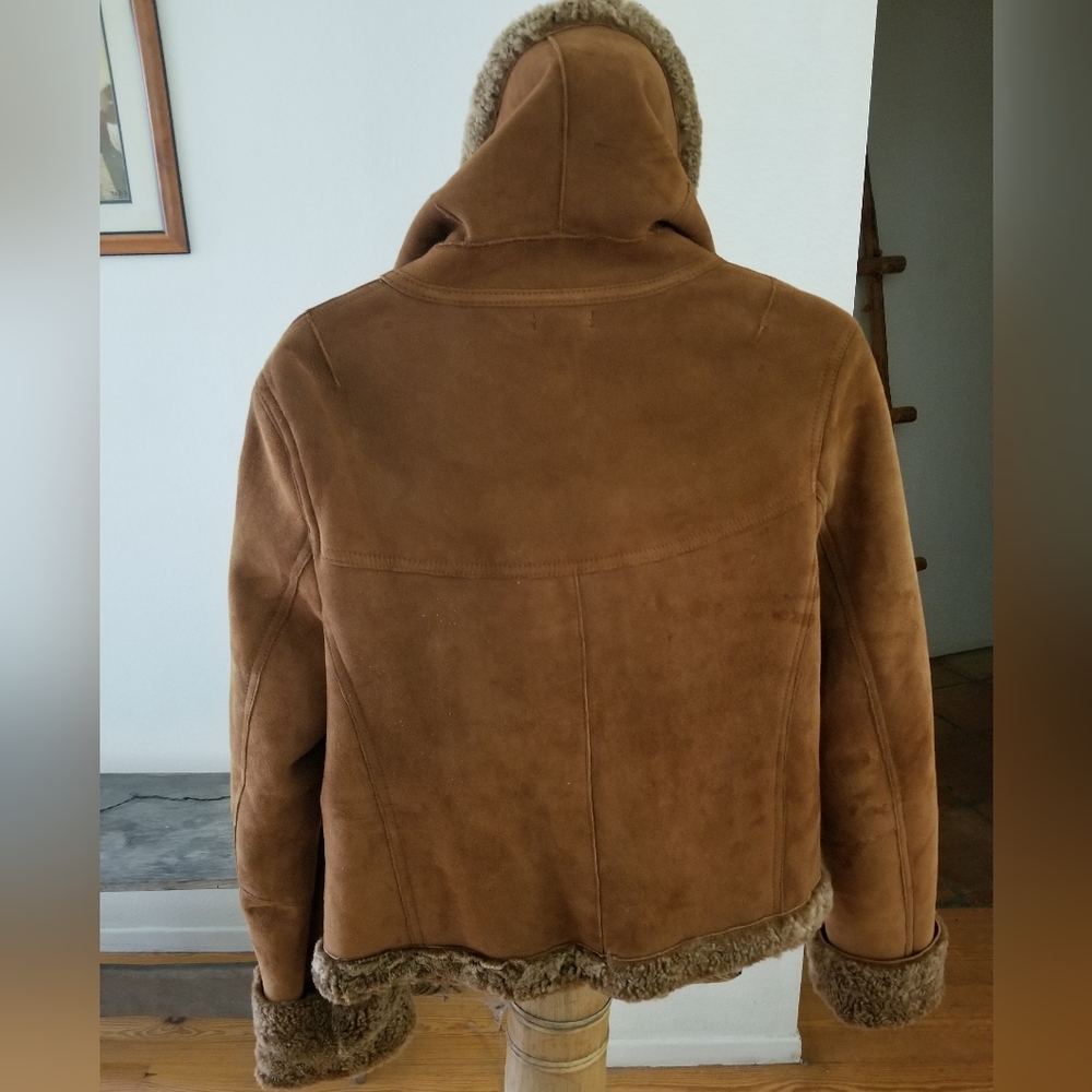 Cache Cinnamon Shearling Jacket 8 - image 5